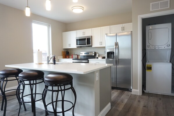 Private kitchen - #34 - Stylish 1BR Apartment for Long-term Stays (Chelsea)