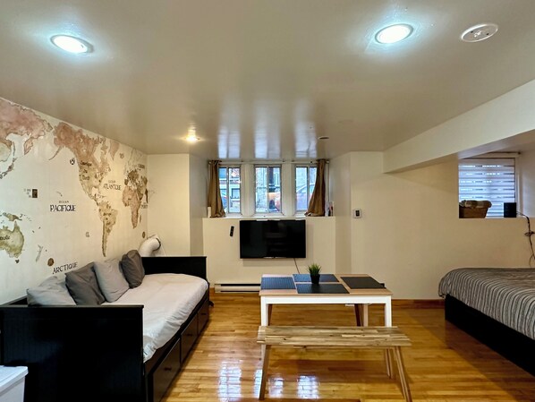 1 室のベッドルーム、WiFi、ベッドシーツ