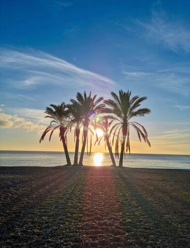 Las Nieves close to the beach