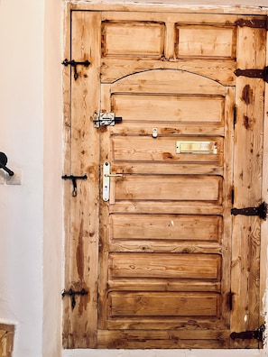 Entrée de l’hébergement