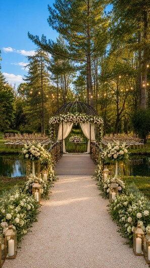 Outdoor banquet area - Paradise in Provence: Chateau du Jonquier (Mazan)