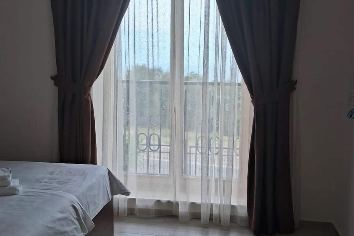 Premium bedding, memory foam beds, individually decorated