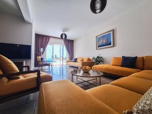 Sala de estar en el lobby