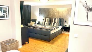 1 Schlafzimmer, kostenloses WLAN, Bettwäsche