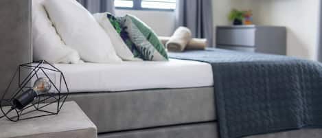 2 Schlafzimmer, Zimmersafe, WLAN, Bettwäsche