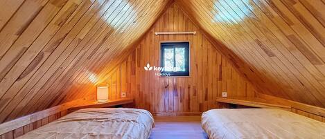 1 室のベッドルーム、ベッドシーツ