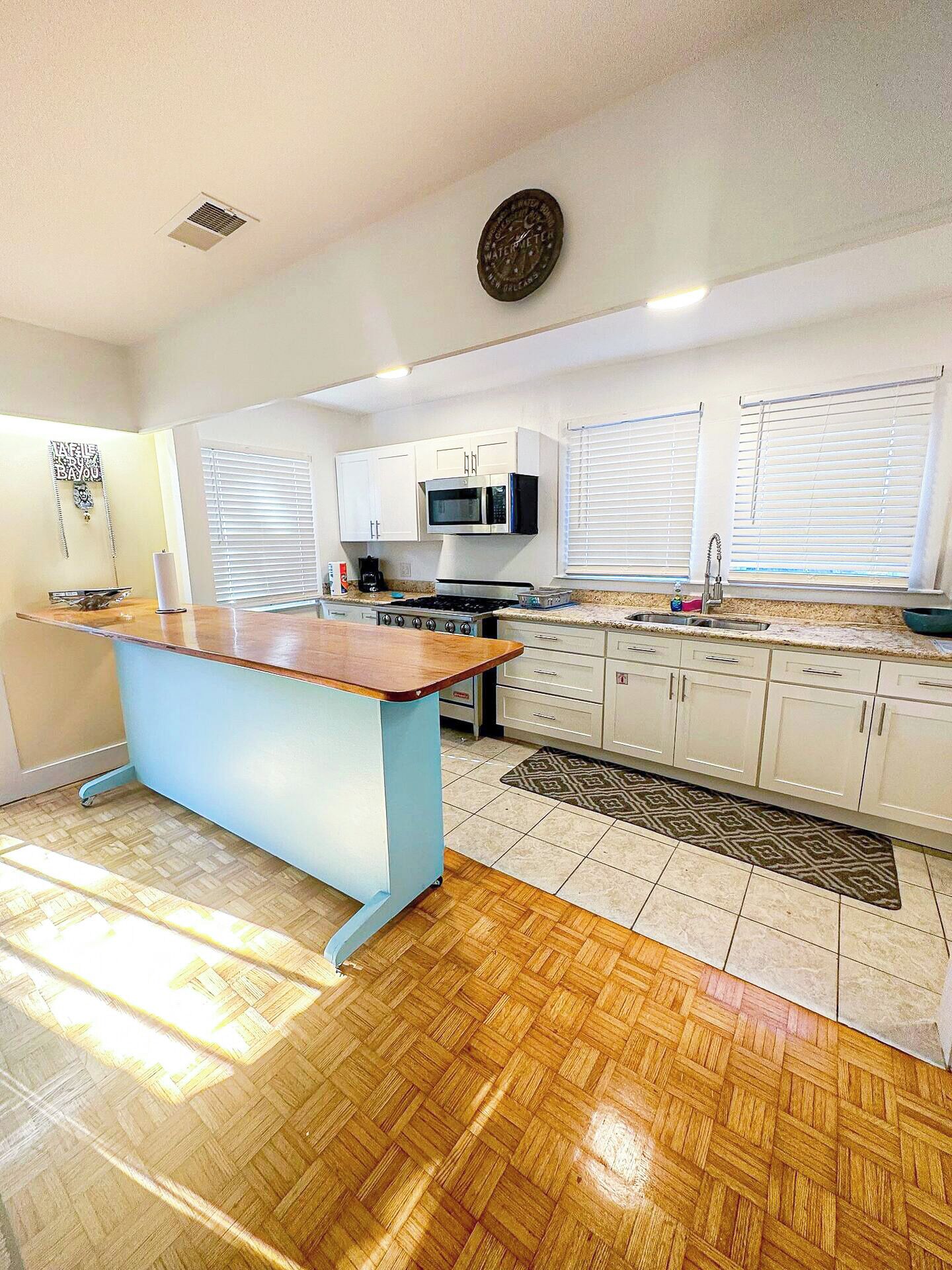 Microwave, oven, stovetop