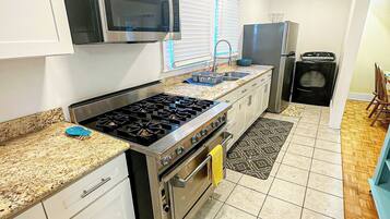 Microwave, oven, stovetop