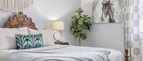 5 bedrooms, iron/ironing board, travel cot, WiFi