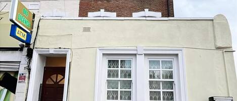 Majoituspaikan julkisivu