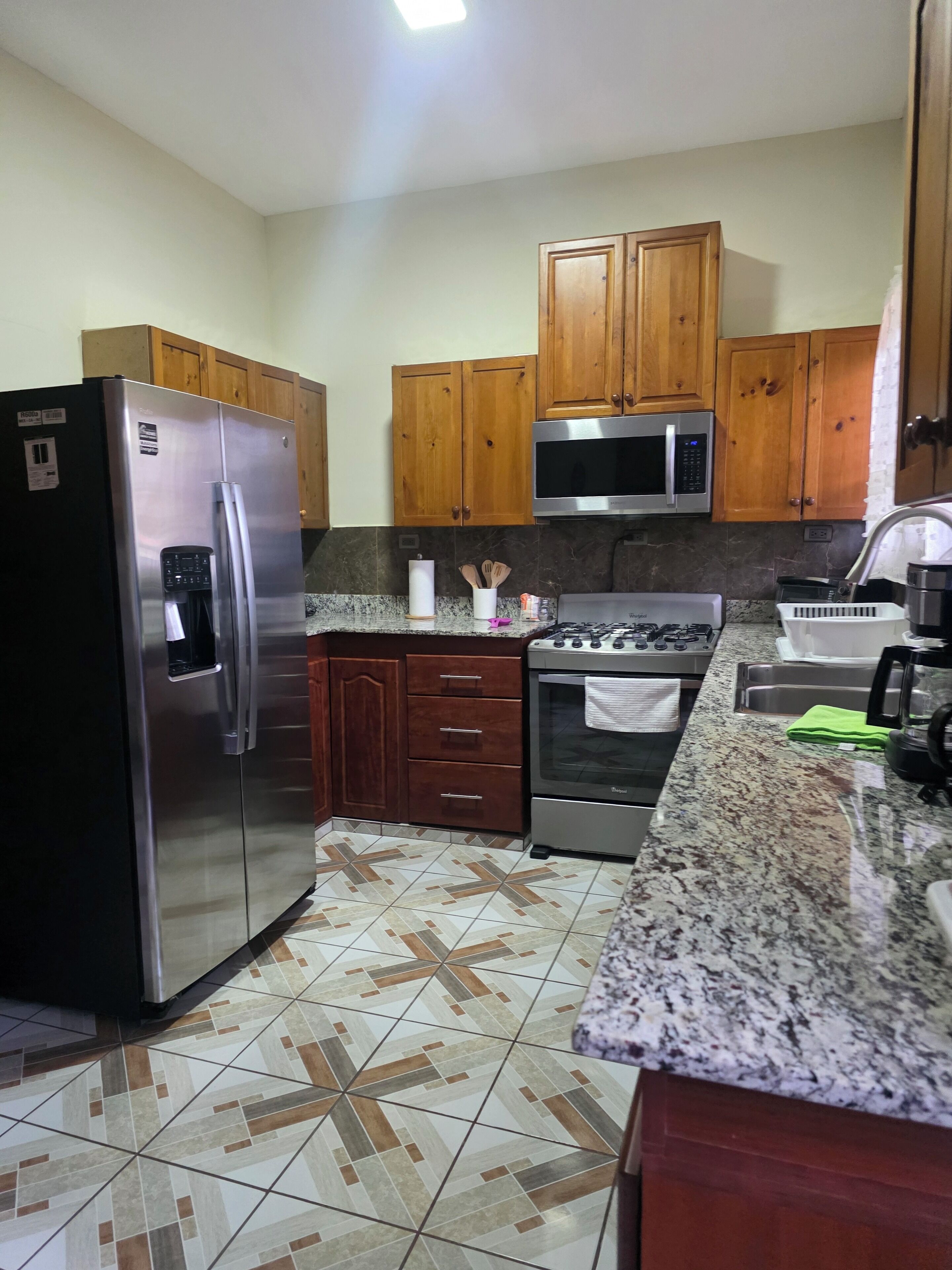 Microwave, oven, stovetop