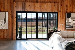 TV connectée, cheminée