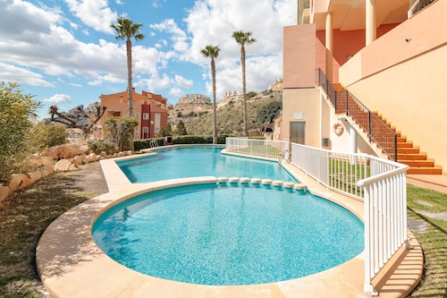 Apartment 'El Mirador' with Sea View, Wi-Fi and Air Conditioning