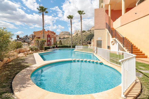 Apartment 'El Mirador' with Sea View, Wi-Fi and Air Conditioning