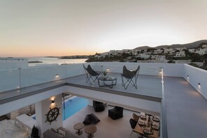 Outdoor dining - Casa Olea Villa (Piso Livadi)