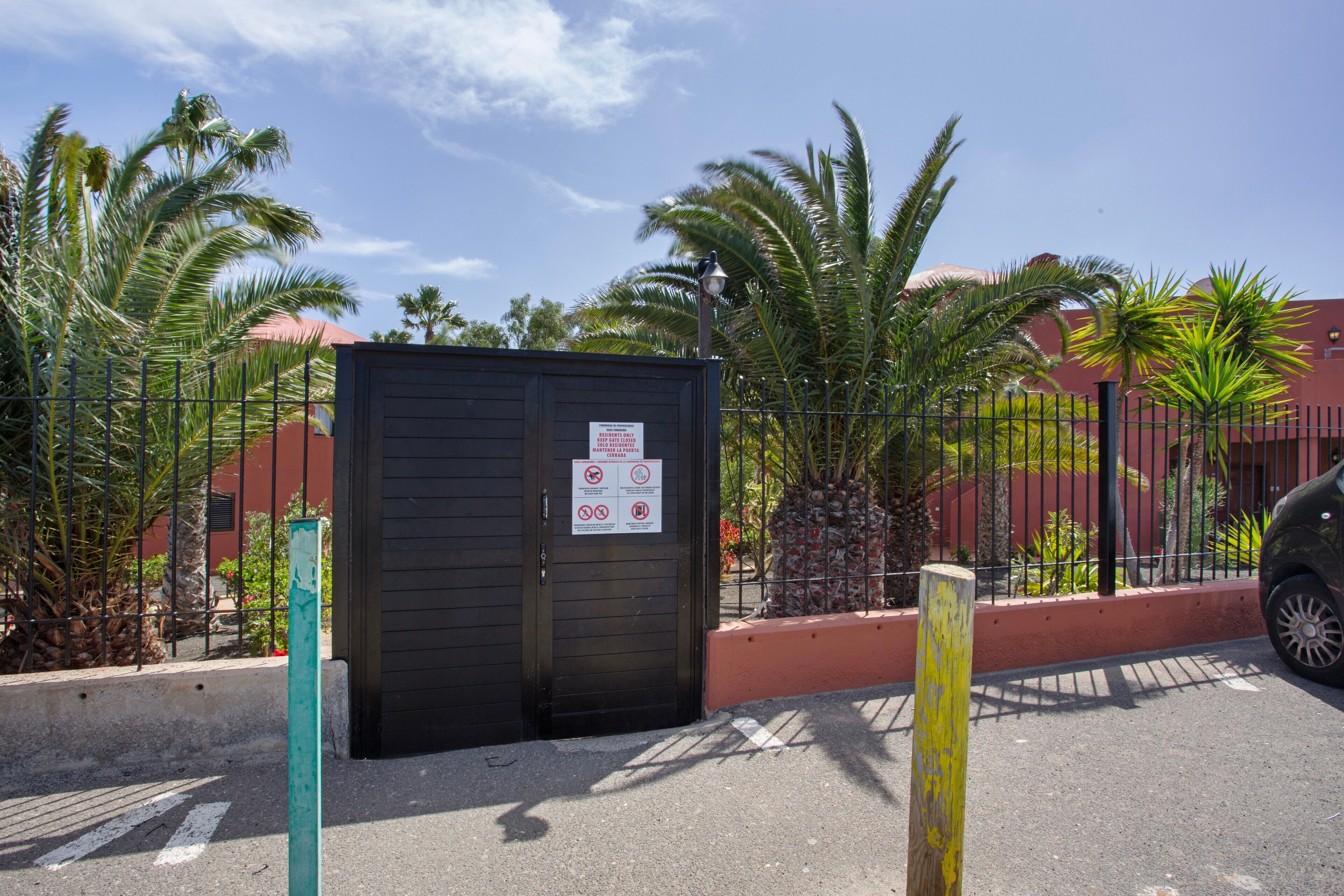 Terrein van de accommodatie
