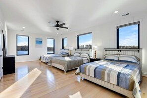 6 chambres, fer et planche à repasser, accès au Wi-Fi (inclus)