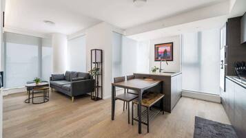 Appartement familial, 2 chambres | Aire de séjour