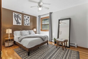 5 chambres, bureau, fer et planche à repasser, Wi-Fi gratuit