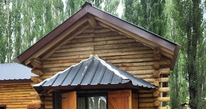 Mountain house for family use