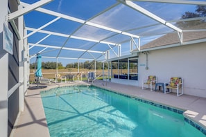 Beheizter Pool