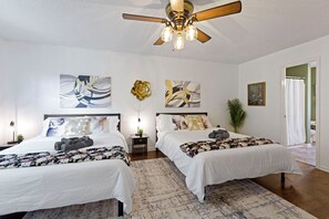 5 chambres, bureau, fer et planche à repasser, accès au Wi-Fi (inclus)