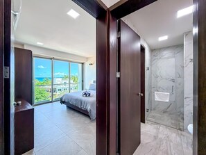 1 bedroom, free WiFi, bed sheets - 1BR PH Downtown w/Rooftop Pool (Isla Mujeres)