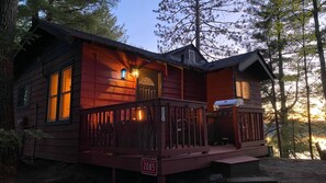 Exterior detail - Shady Rest Cabin #3, Sunset Views, Beach, Swimming, Firepit, Multiple Units (Rhinelander)
