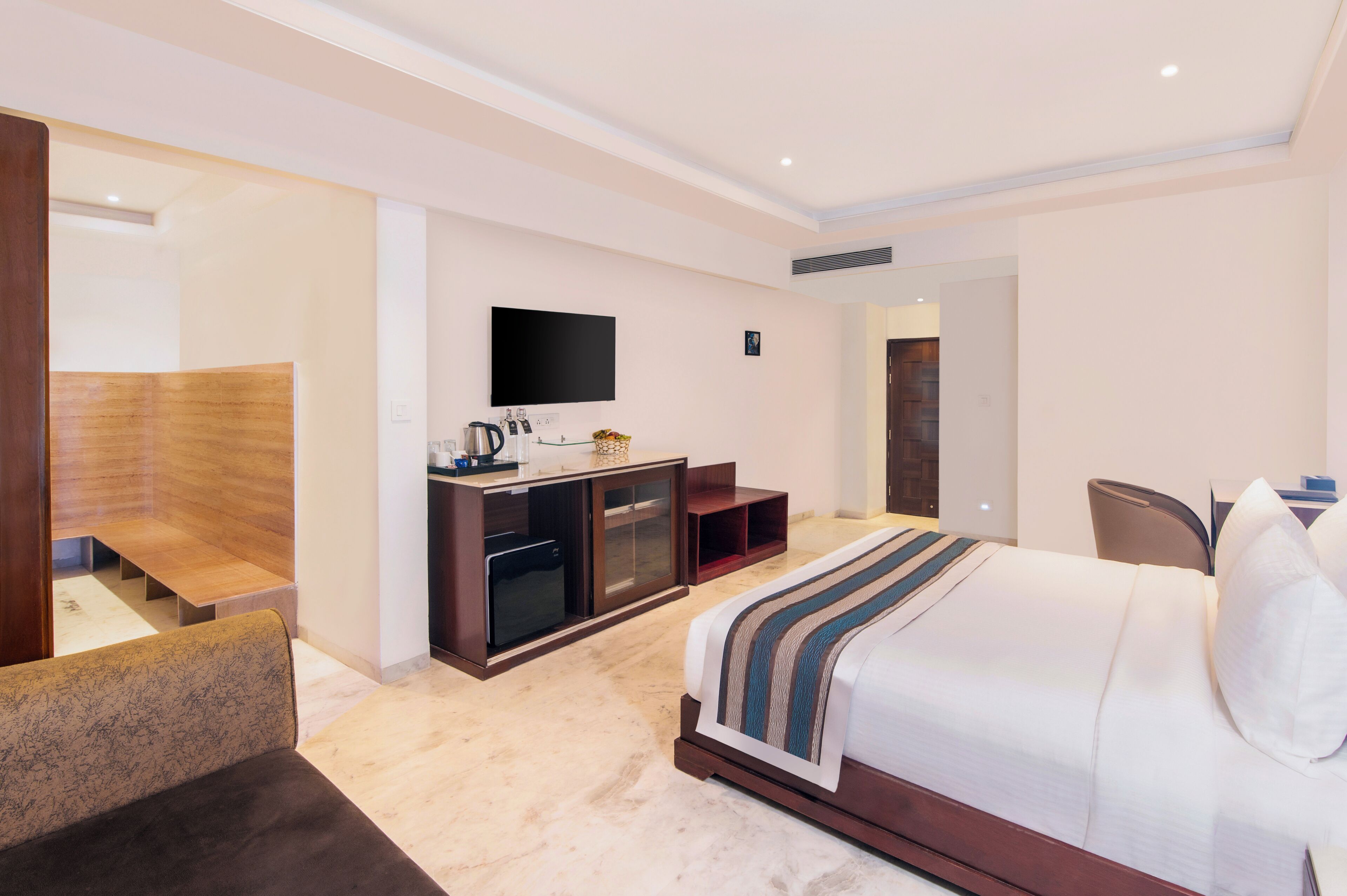 Executive kamer | Een bureau, een laptopwerkplek, gratis wifi