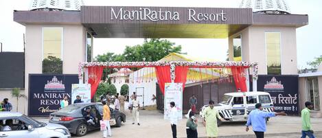 Fachada da propriedade