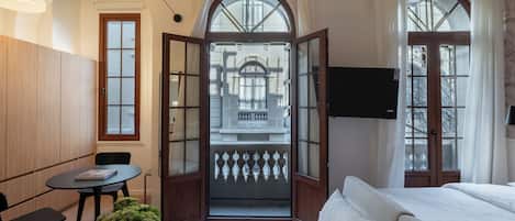 Deluxe-Suite, Balkon, Stadtblick | Blick vom Balkon