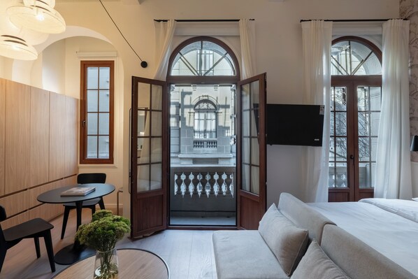 Deluxe Suite, Balcony, City View | Balcony view