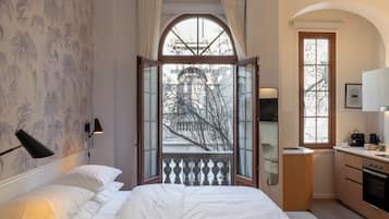 Suite monolocale Deluxe (202) | Vista balcone