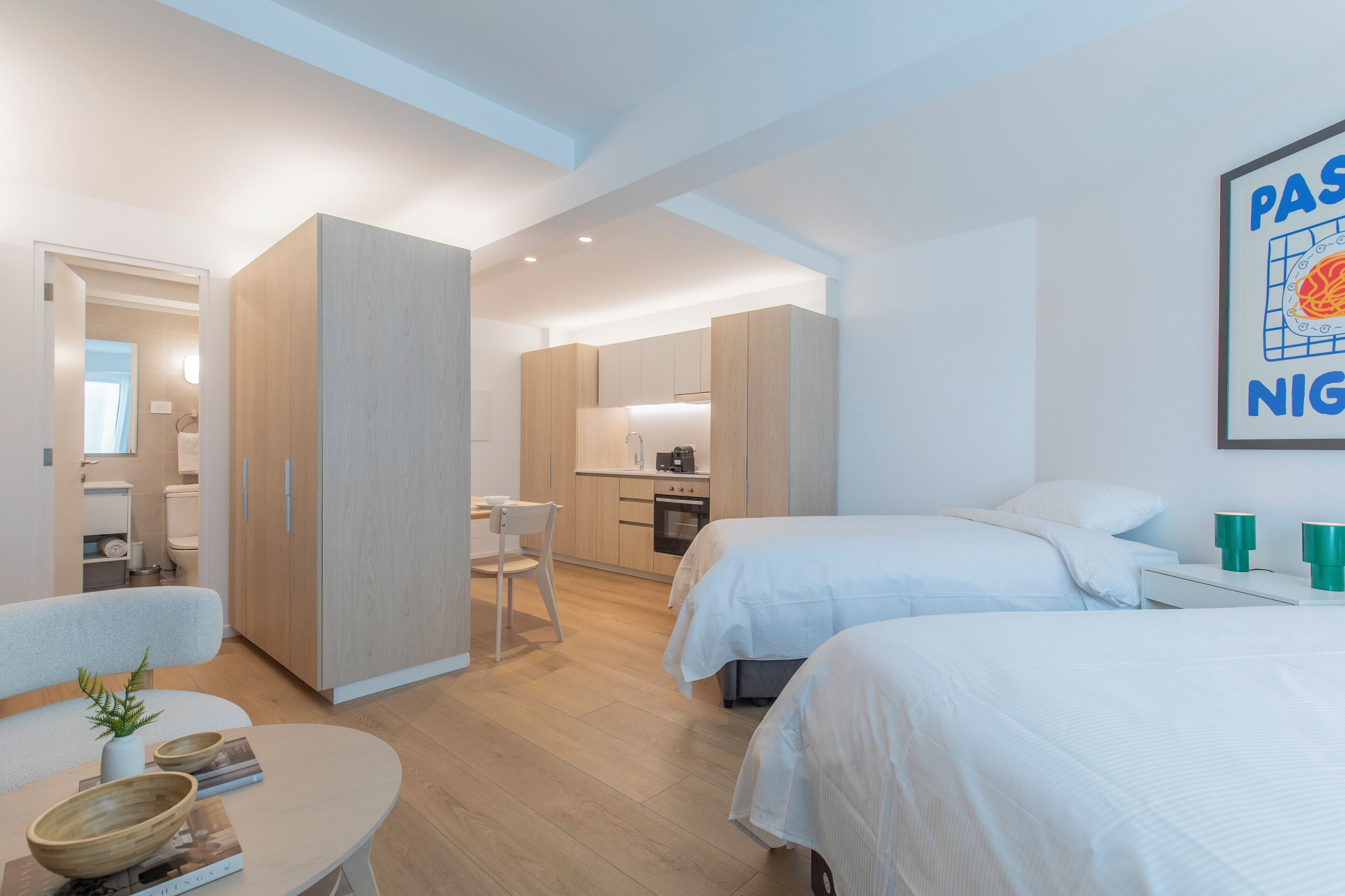 Suite estudio (03) | Decoración individual, mobiliario individual, cortinas opacas