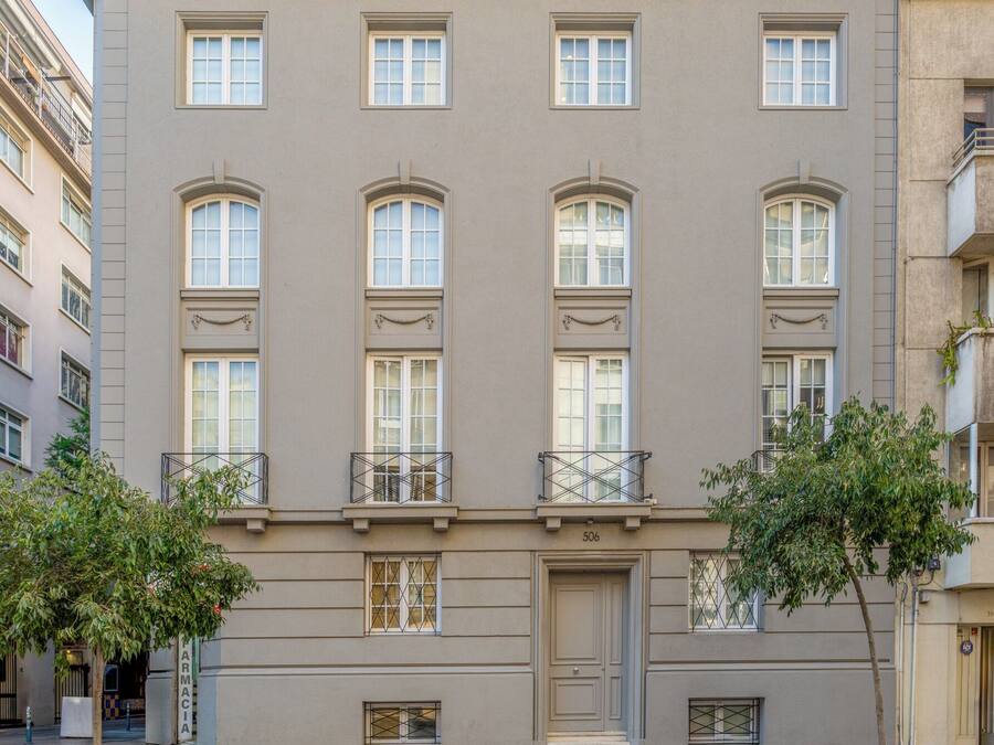 Fachada da propriedade