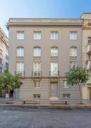 Fassade der Unterkunft