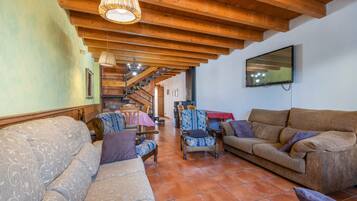 Televisor i llar de foc