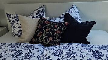 3 habitaciones, cuna de viaje, wifi y ropa de cama