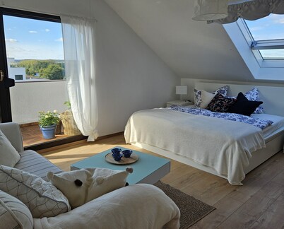 Cozy vacation apartment near Bamberg, dogs welcome, no assembly workers!