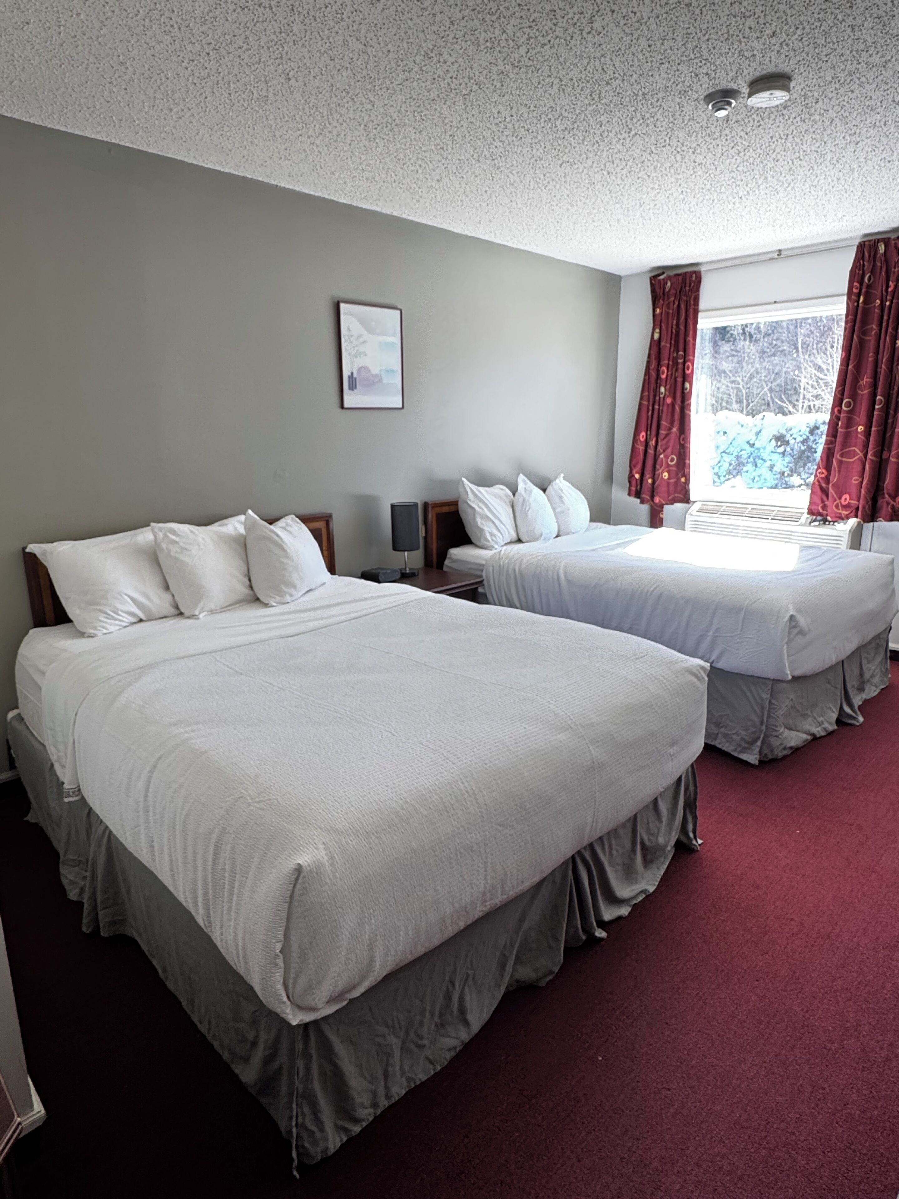 Premium bedding, down duvets, pillow-top beds, desk