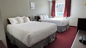 Double Room, 2 Queen Beds, Non Smoking | Premium bedding, down comforters, pillowtop beds, desk