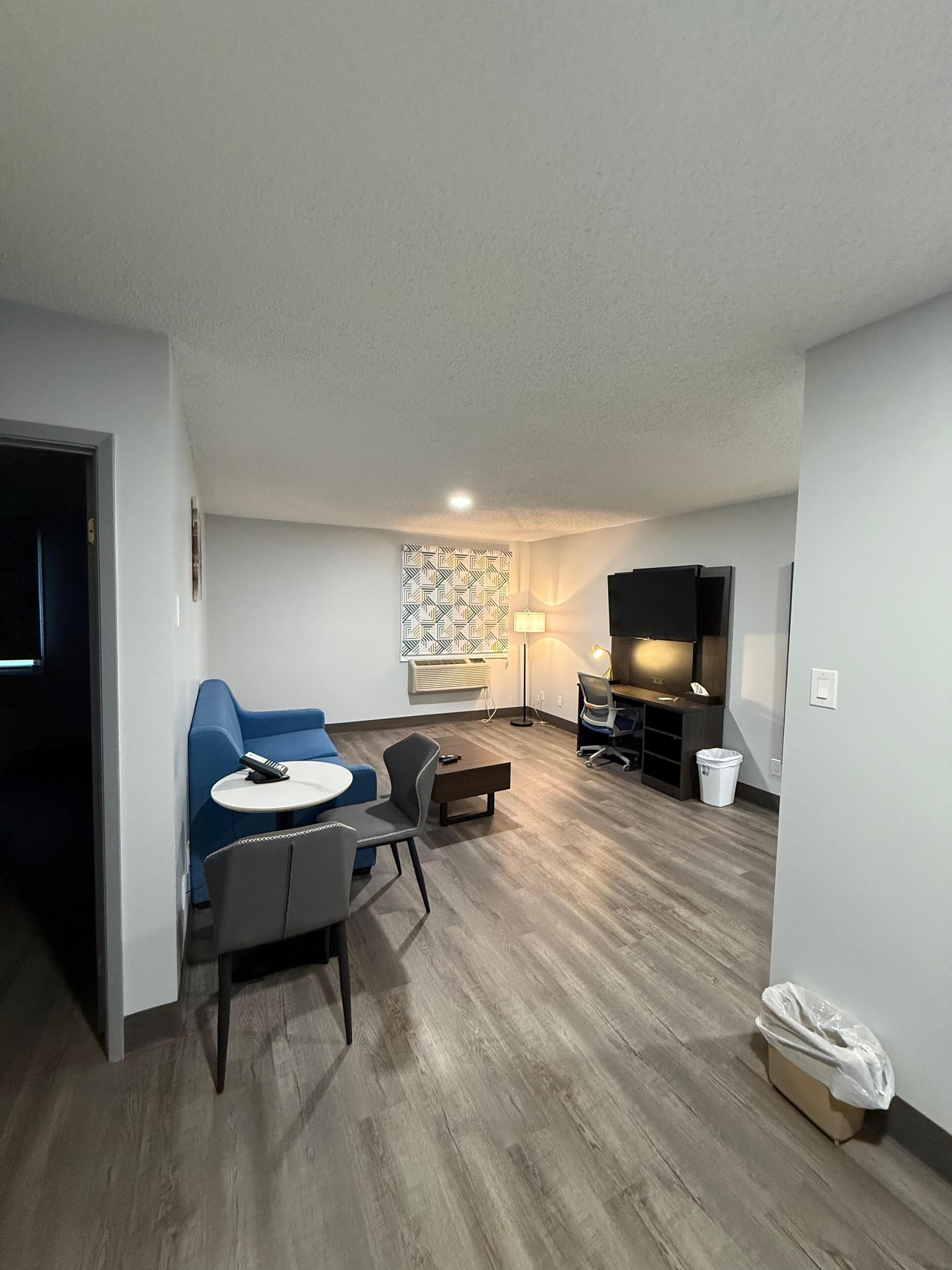 Studiosuite, 1 Queen-Bett und Schlafsofa, Nichtraucher, Kochnische | Wohnbereich