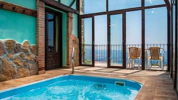 Una piscina climatizada