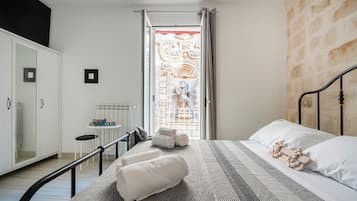 1 camera, Wi-Fi gratuito, lenzuola