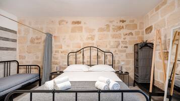 1 makuuhuone, ilmainen Wi-Fi, vuodevaatteet