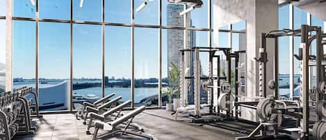 Fitnessbereich