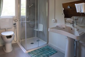 Holzhütte | Badezimmer