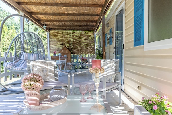 Comfort Cabin | Terrace/patio