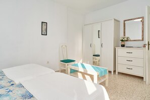 2 bedrooms, iron/ironing board, free WiFi, bed sheets - Apartment 'Butterfly' with Private Terrace, Wi-Fi and Air Conditioning (Nerja)