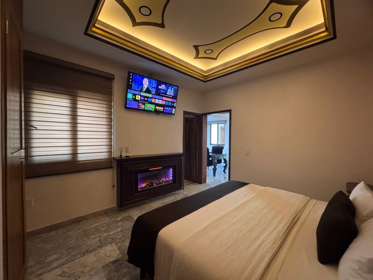 Premium bedding, down comforters, Select Comfort beds, in-room safe